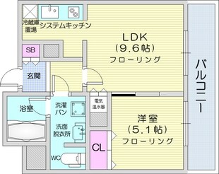 バスセンター前駅 徒歩4分 18階の物件間取画像